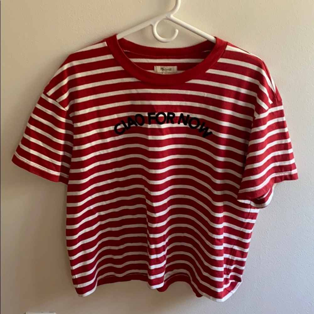 Madewell striped shirt